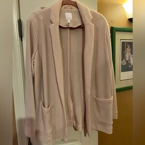 LC Lauren Conrad Soft Pink Cardigan Blazer